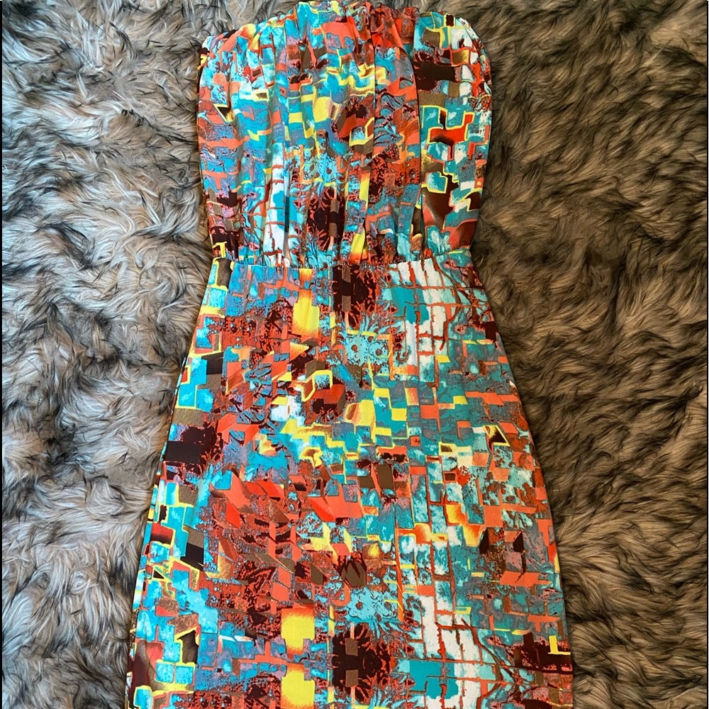 Strapless dress